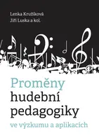 Proměny hudební pedagogiky ve výzkumu a aplikacích - kolektiv autorů, Lenka Kružíková, Jiří Luska