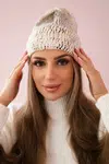 Mohair cap Panterka K233 beige