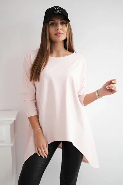 Oversize blouse powder pink
