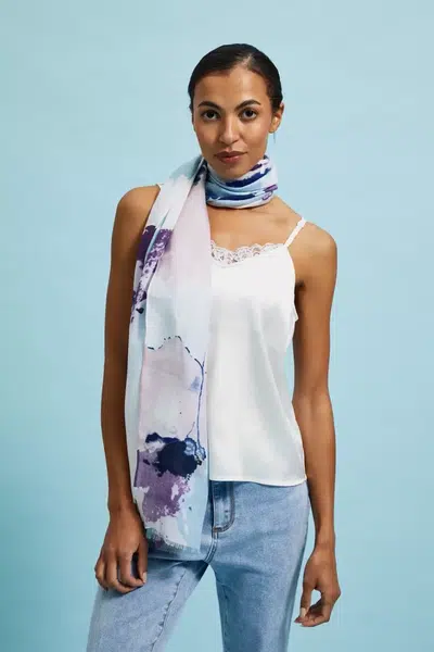 Marisse Women's Summer Scarf L-Sz-4330 Violet