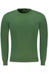 CAVALLI CLASS GREEN MEN'S SWEATER