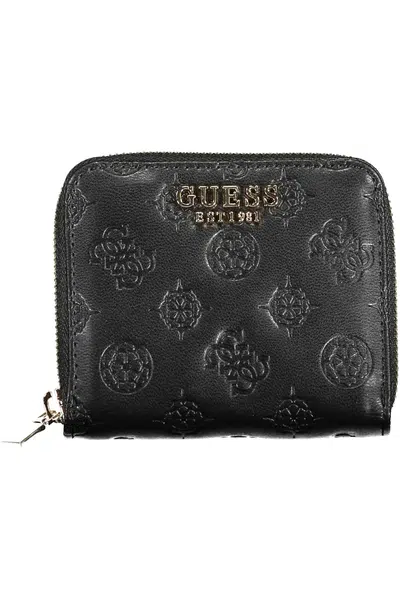 GUESS JEANS WOMEN'S WALLET BLACK