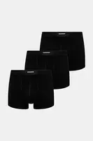 Boxerky Karl Lagerfeld 3-pack pánské, černá barva, A1M47073