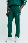 Tepláky adidas Originals Track Pant pánské, zelená barva, s aplikací, JX3055