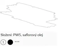 Olejová barva Umton 20ml – 0096 Polární bílá