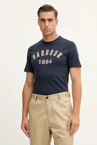Barbour Bavlněné tričko Barbour HOLLINS