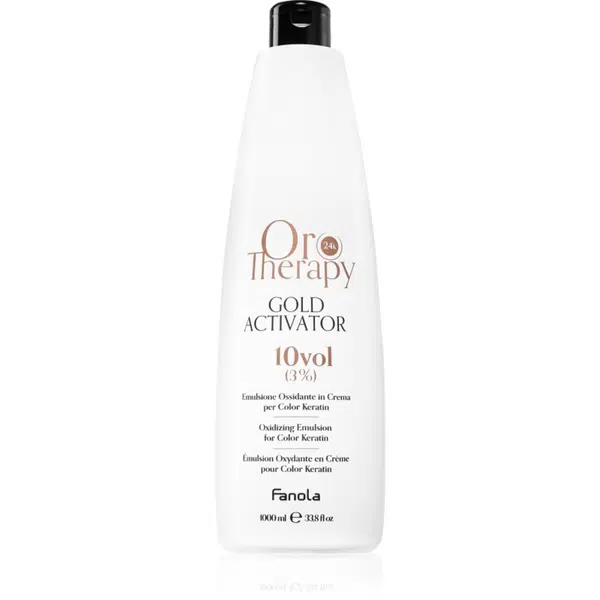 Fanola Gold Activator krémová aktivační emulze 3 % 10 vol. 1000 ml