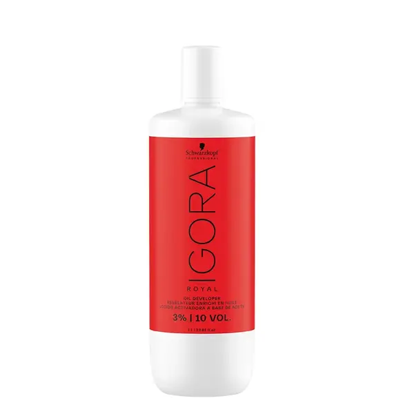 Schwarzkopf Professional Olejový developer Igora Royal 3% (Oil Developer) 1000 ml