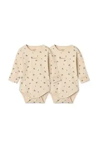 Kojenecké body Liewood Yanni Grow Printed LS Bodystocking 2-Pack