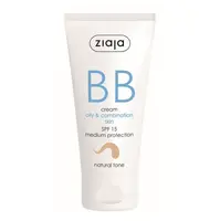 ZIAJA BB krém pro mastnou, smíšenou pleť tón přirozený SPF15 50 ml