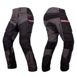 Dámské moto kalhoty W-TEC Barbata černo-šedo-růžová 3XL