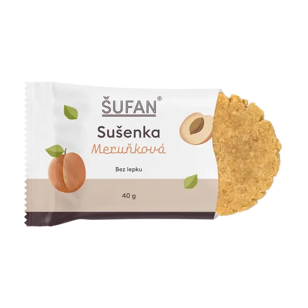ŠUFAN Sušenka Meruňková 40 g