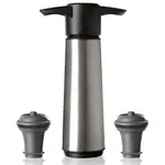Vakuová pumpa a zátka Vacu Vin Wine Saver 8,5 x 22,3 x 4,3 cm 3-pack šedá barva
