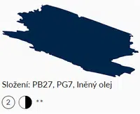 Olejová barva Umton 20ml – 0029 Pruská modř