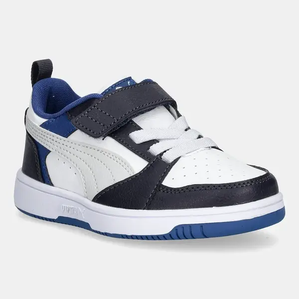 Dětské tenisky Puma Rebound V6 Lo AC+ PS černá barva, 397419