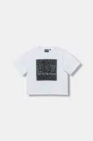 Dětské tričko EA7 Emporio Armani bílá barva, 7G000112 AF14883