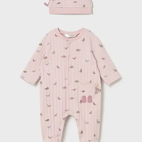 Dupačky a kojenecká čepička Mayoral Newborn 2717
