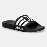 Pantofle adidas Adilette Juventus pánské, černá barva, JS4862