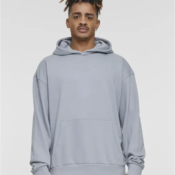 Pánská mikina s kapucí Terry Hoody šedá