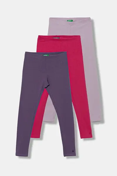 Dětské legíny United Colors of Benetton 3-pack