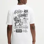Bavlněné tričko adidas Originals Graphic LO TS pánské, bílá barva, s potiskem, JW3018