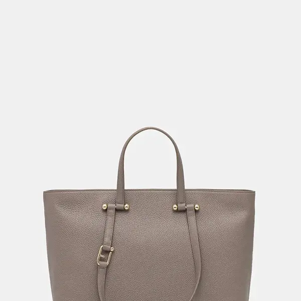 Kožená kabelka Furla hnědá barva, WB01453.HSF000.2572S