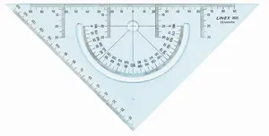 Linex - Pravítko trojúhelník LINEX 22,5 cm