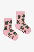 Dětské ponožky Bobo Choses Dices růžová barva, 225AH033