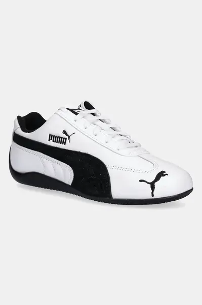 Kožené tenisky Puma Speedcat LTHR bílá barva, 403175
