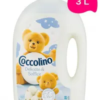 COCCOLINO Delicate and Soft aviváž 40 pracích dávek 3 l