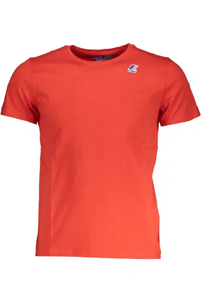 MEN'S RED K-WAY SHORT SLEEVE T-SHIRT