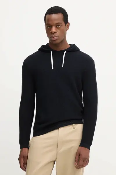 Bavlněný svetr Armani Exchange pánský, tmavomodrá barva, XM000916 AF12930