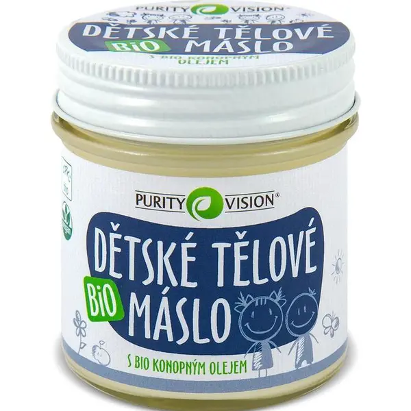 PURITY VISION Dětské tělové máslo BIO 120 ml