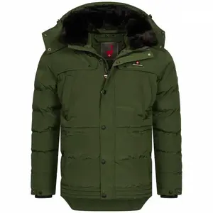 HÖHENHORN ADAMELO Pánská zimní bunda, zelená, velikost