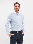 Pánská košile slim Be Lenka Essentials - Blue and White