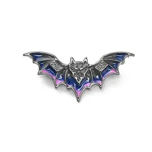 Halloween Theme Bat Enamel Pins