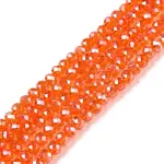 Electroplate Glass Beads Strands