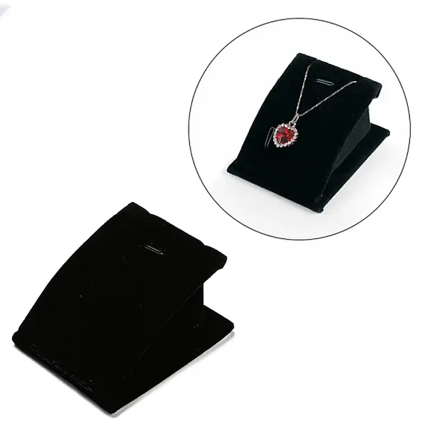 Velvet Curved Jewelry Displays