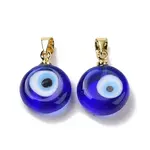 Handmade Lampwork Evil Eye Pendants
