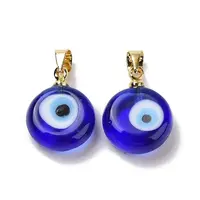 Handmade Lampwork Evil Eye Pendants