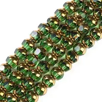 Electroplate Glass Beads Strands