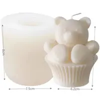 Column DIY Candle Silicone Molds