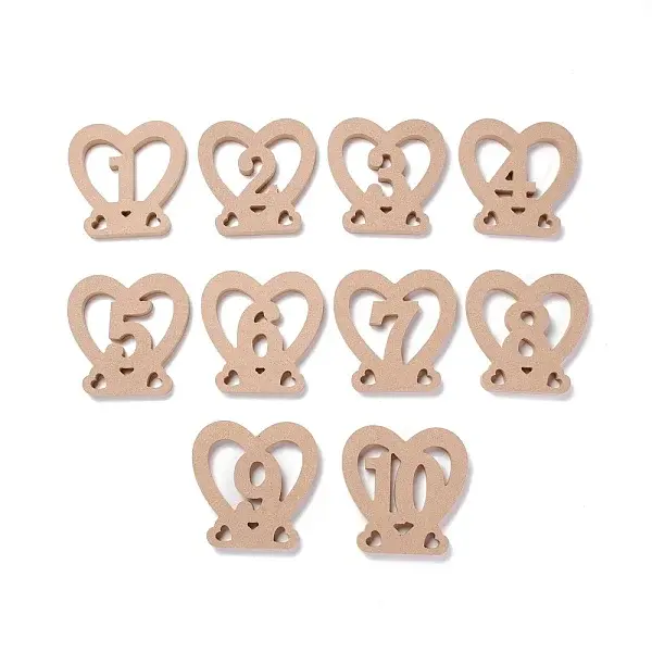 Wooden Table Plate Display Decoration