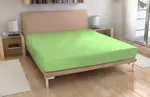 Froté plachta - svetlo zelené - 70 x 140 cm