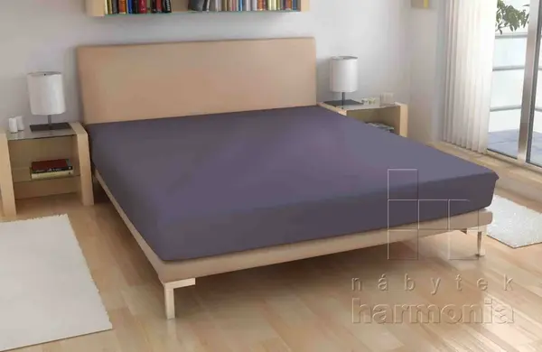 Froté plachta - oceľovo sivá - froté plachta - oceľovo sivá 140 x 200