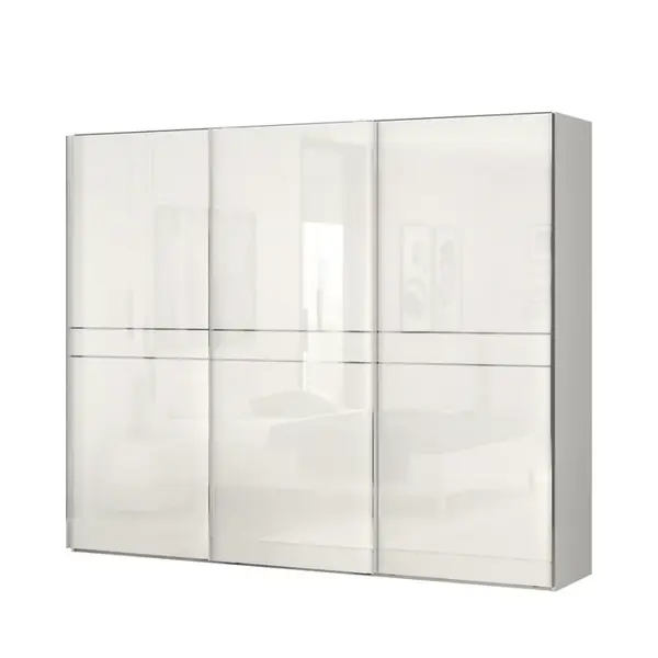 Třídveřová posuvná skříň tiana š.272cm - béžová