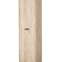 Šatní skříň taylor - dub šedý/černá