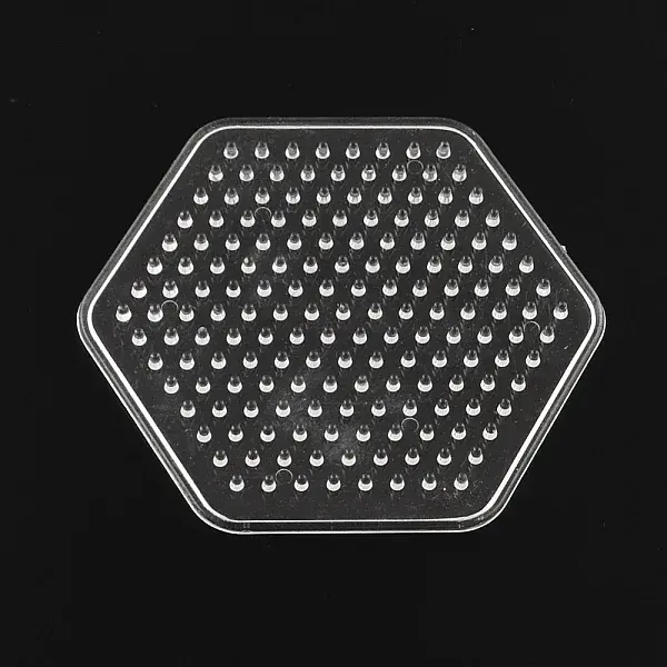 Hexagon ABC Plastic Pegboards used for 5x5mm DIY Fuse Beads