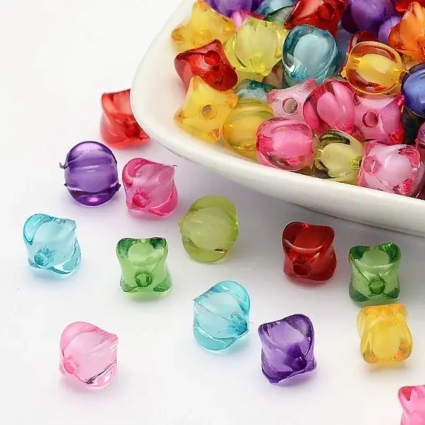 Transparent Acrylic Beads