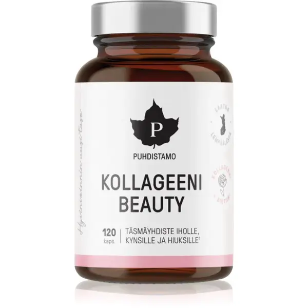 Puhdistamo Collagen Beauty kolagen pro krásné vlasy, pleť a nehty 120 cps